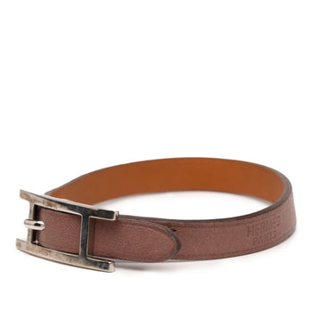 Herms Api 3 Bracelet Brown Swift