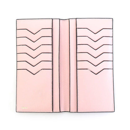 Valextra Card Case Leather Light Pink