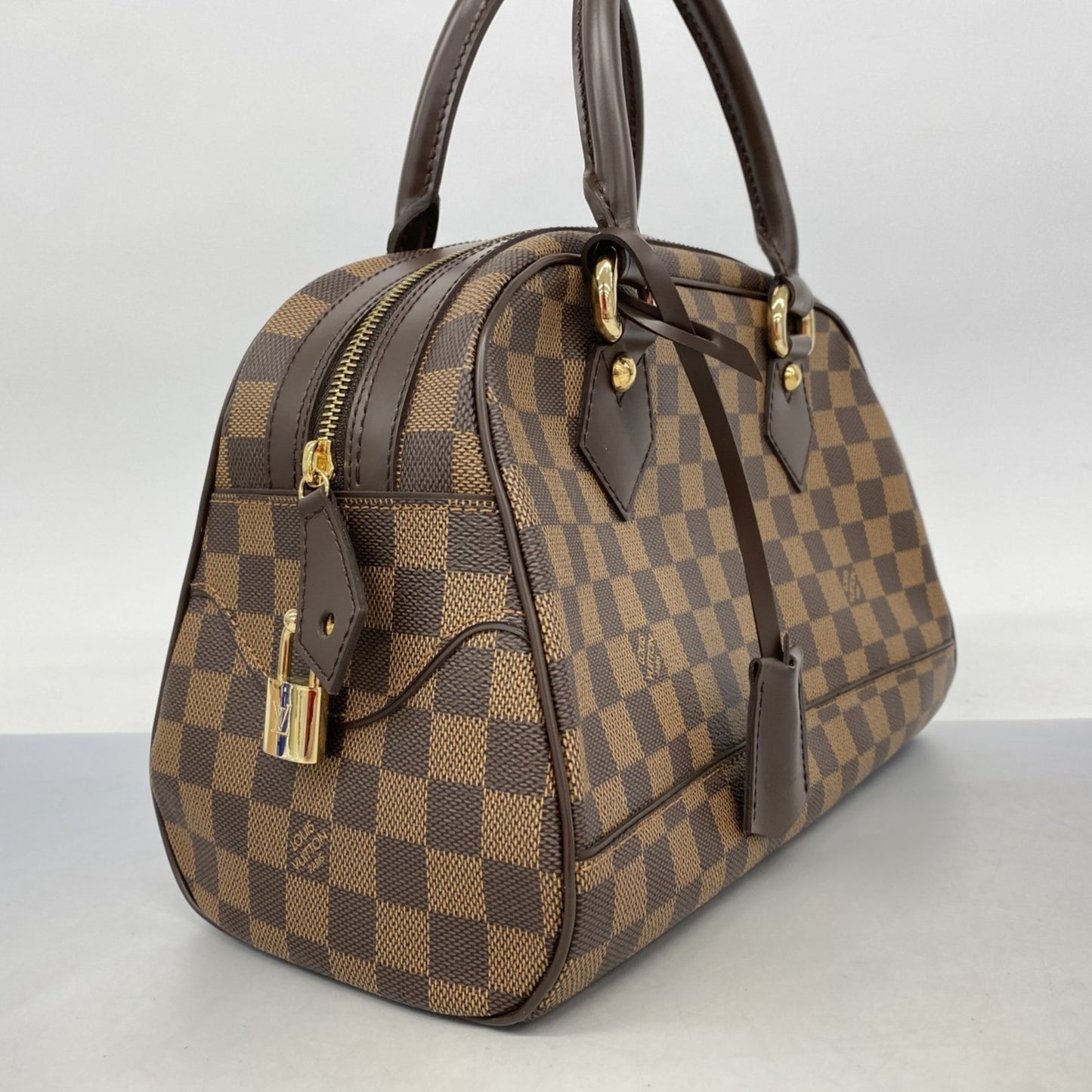Louis Vuitton Damier Duomo Ebene Handbag N60008