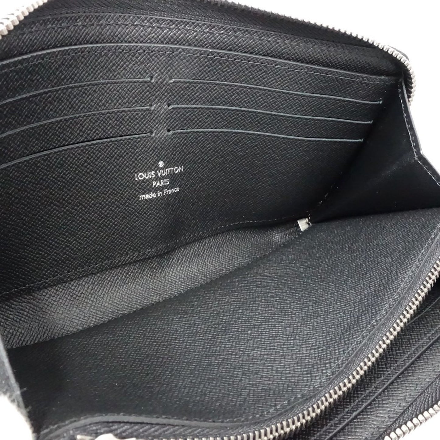 Louis Vuitton Louis Vuitton Long Wallet M11611 Zippy Horizontal Monogram Eclipse Noir 181288