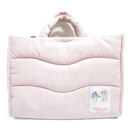 Coach Coach Topia Loop Tote Recycled Polyester Quilted 2Way Bag Shoulder Pink