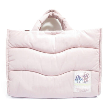 Coach Coach Topia Loop Tote Recycled Polyester Quilted 2Way Bag Shoulder Pink
