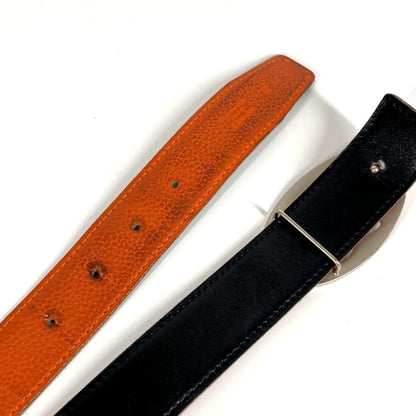 Hermes Double H Logo Buckle Belt For Bottoms
