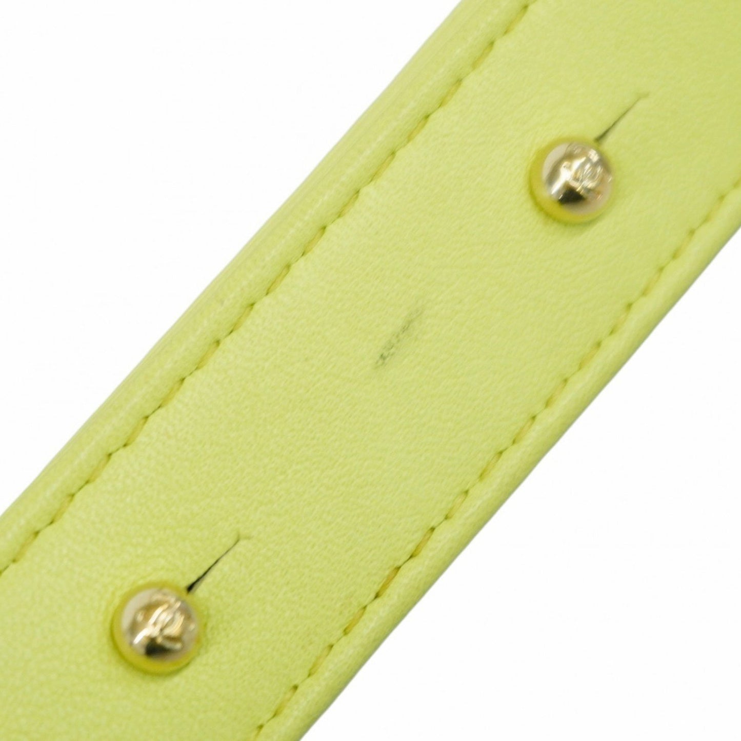 Chanel Shoulder Bag Boy Chain Lambskin Green Champagne