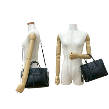 Balenciaga Paper Mini Leather 2-Way Handbag