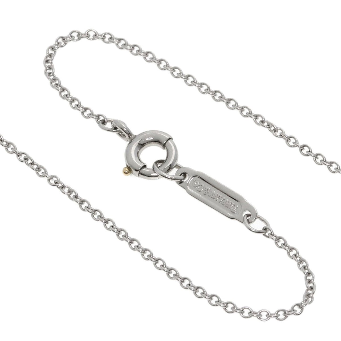 Tiffany Moon Diamond Necklace In Platinum Pt950