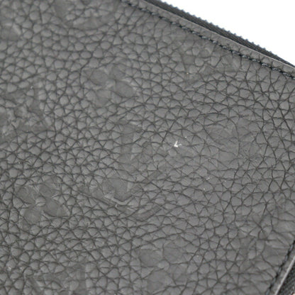 Louis Vuitton Etuit Voyage Second Bag M59479 Taurillon Leather Black Clutch Pouch Monogram L-Shaped