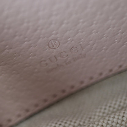 Gucci Gg Jumbo Handbag 658551 Canvas Leather Beige Pink Shoulder Bag R2425123010097