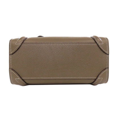 Celine Luggage Nano 2-Way Handbag In Calfskin