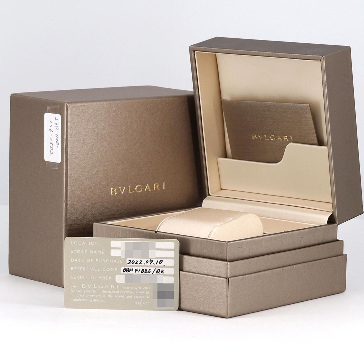 Bvlgari Dlc Bb41S 103540 Stainless Steel Automatic Watch