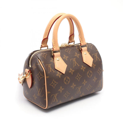 Louis Vuitton Speedy Bandouliere 20 Monogram Beige Handbag