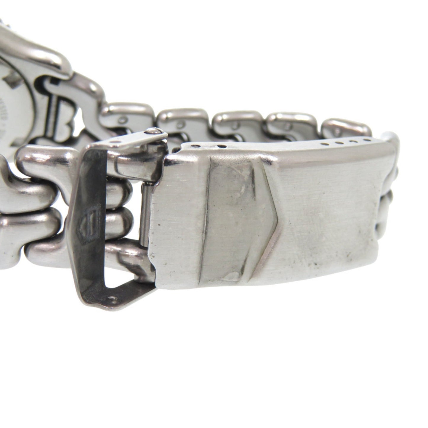 Tag Heuer Cell Date Wg1313-2 Stainless Steel Gray Quartz Watch 0667Tag Heuer