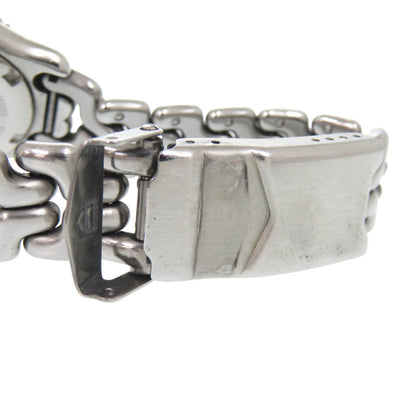 Tag Heuer Cell Date Wg1313-2 Stainless Steel Gray Quartz Watch 0667Tag Heuer