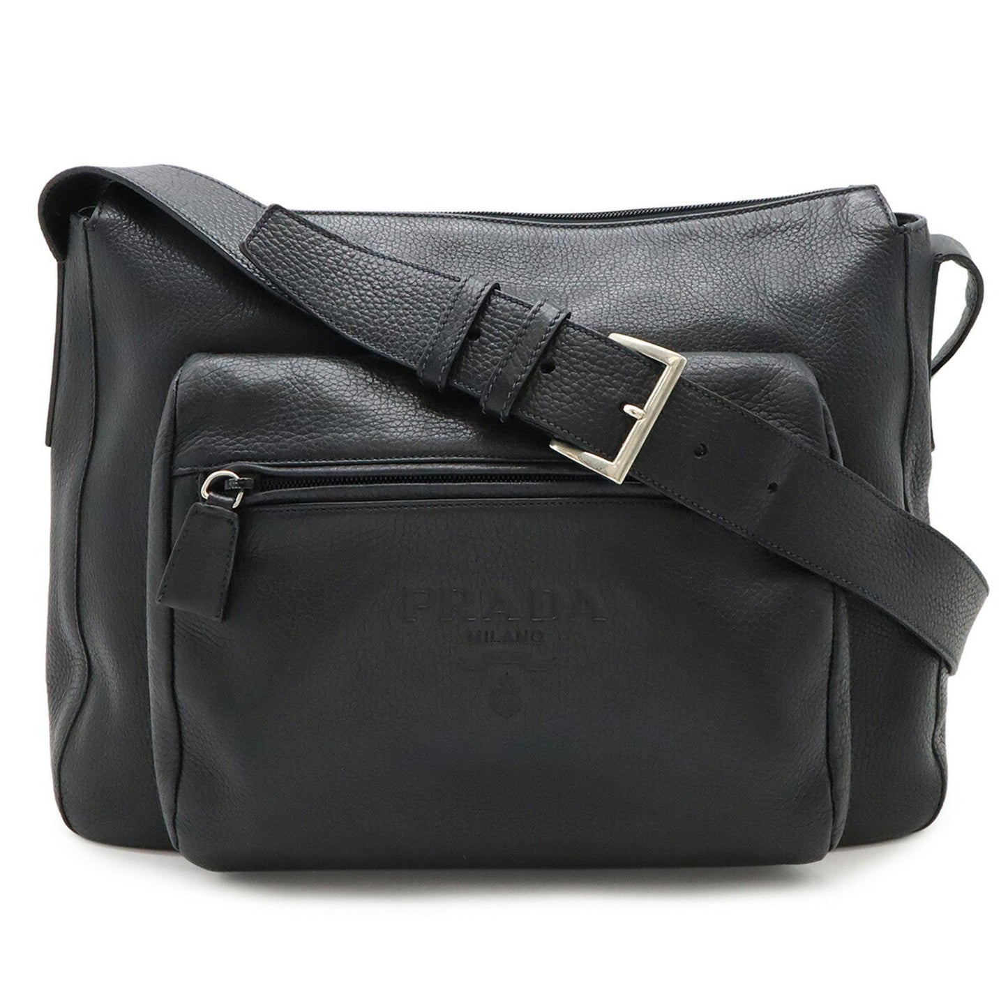 Prada Prada Shoulder Bag Leather Nero Black
