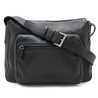 Prada Prada Shoulder Bag Leather Nero Black