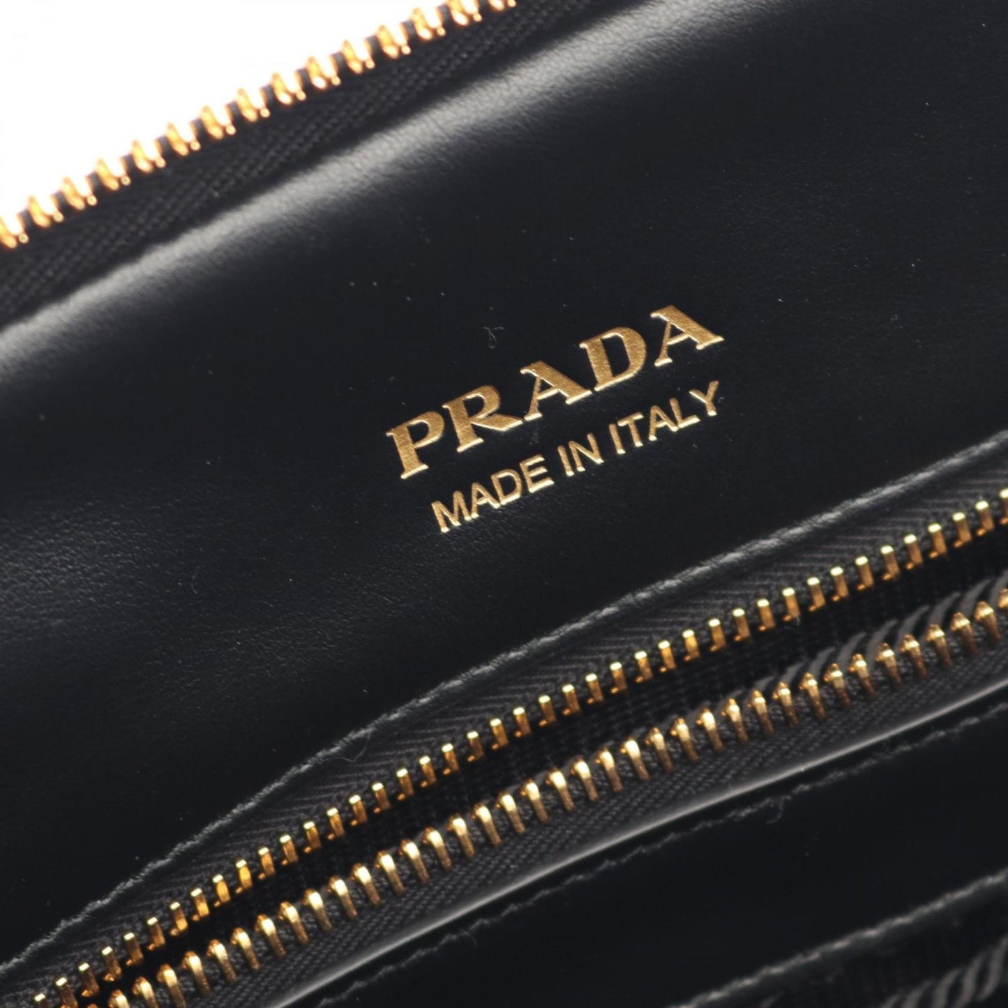 Metal Prada Handbag Saffiano