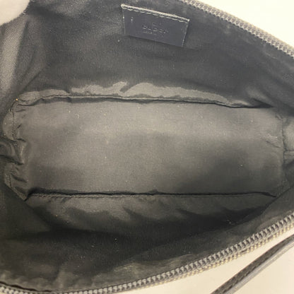 Gucci Pouch 07198 Denim Gray Black