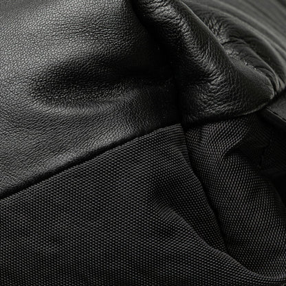 Loewe Yago Puffy Backpack In Black