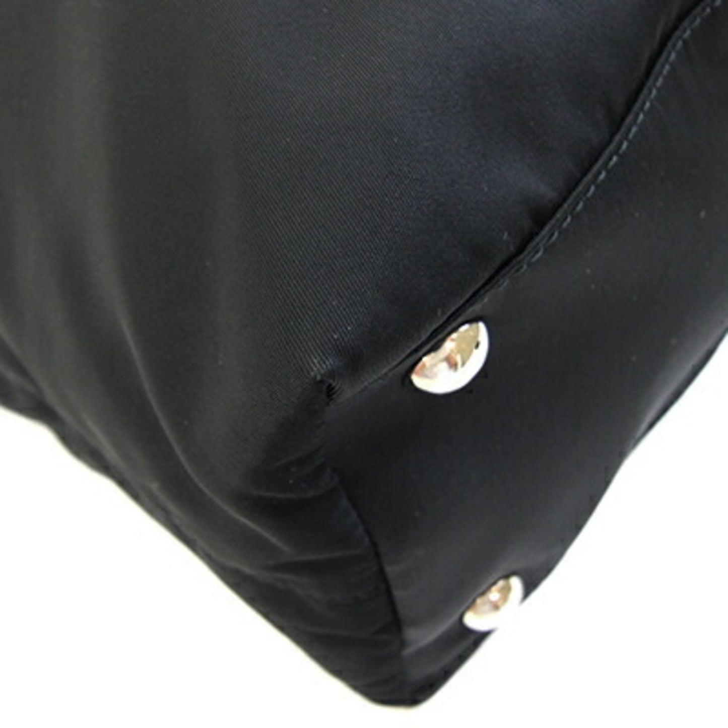 Prada Handbag Bn1057 Black Nylon Leather Shoulder Bag Hand Tote