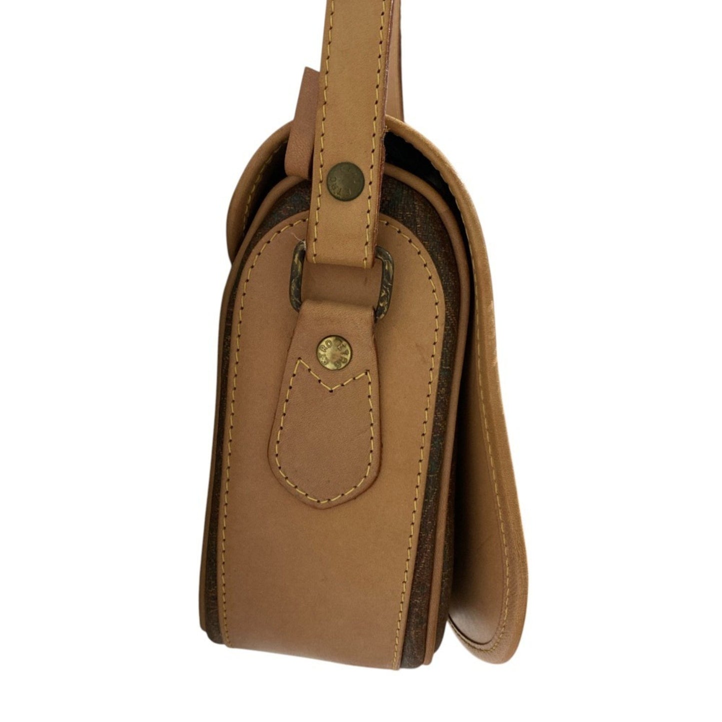 Etro Paisley Crossbody Flap Shoulder Bag In Natural