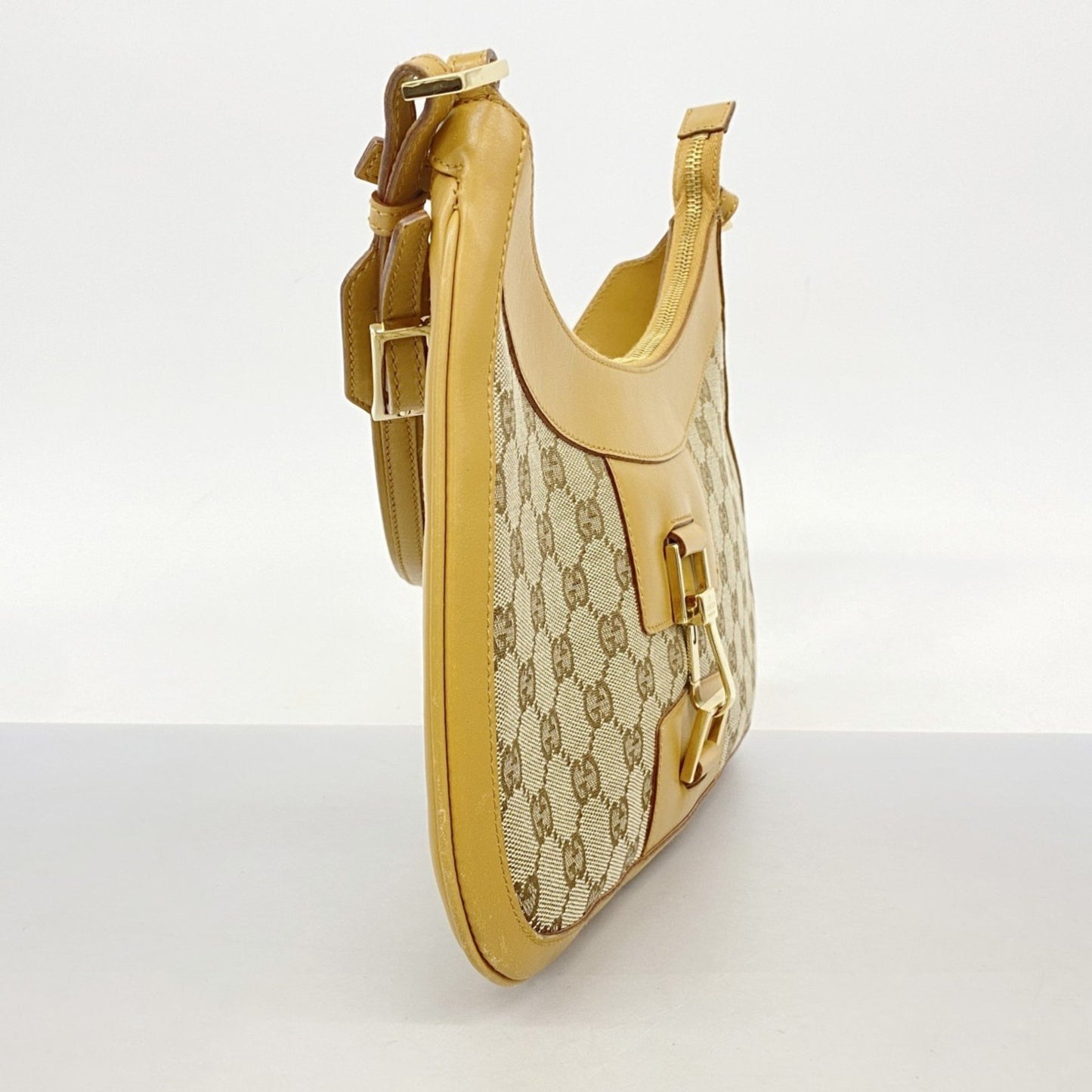 Gucci Gg Canvas Handbag 001 4128 Brown