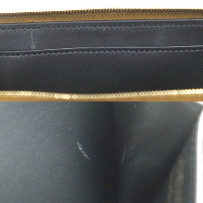 Loewe Knot Zip Around Wallet Long Round Brown Cem1G39X01