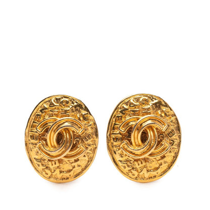 Vintage Chanel Coco Mark Earrings