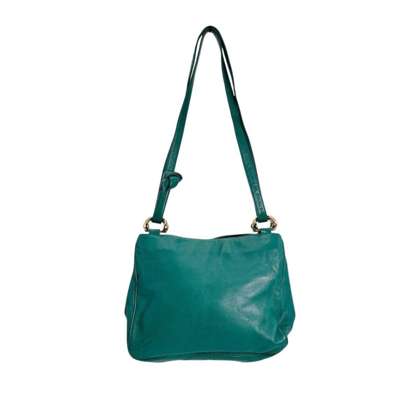 Loewe Anagram Leather One-Shoulder Bag 1846 Green