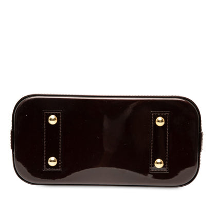 Louis Vuitton Monogram Vernis Alma Bb Handbag/Shoulder Bag