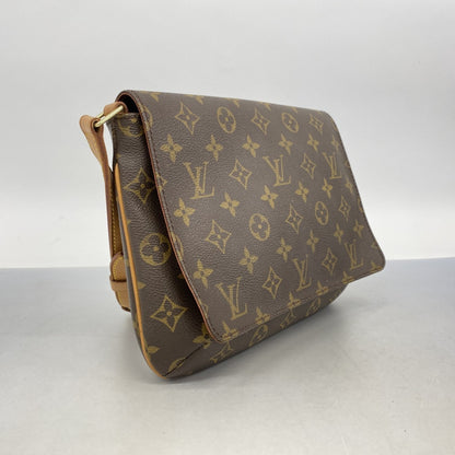 Louis Vuitton Monogram Musette Tango Short Strap Shoulder Bag M51257 Brown