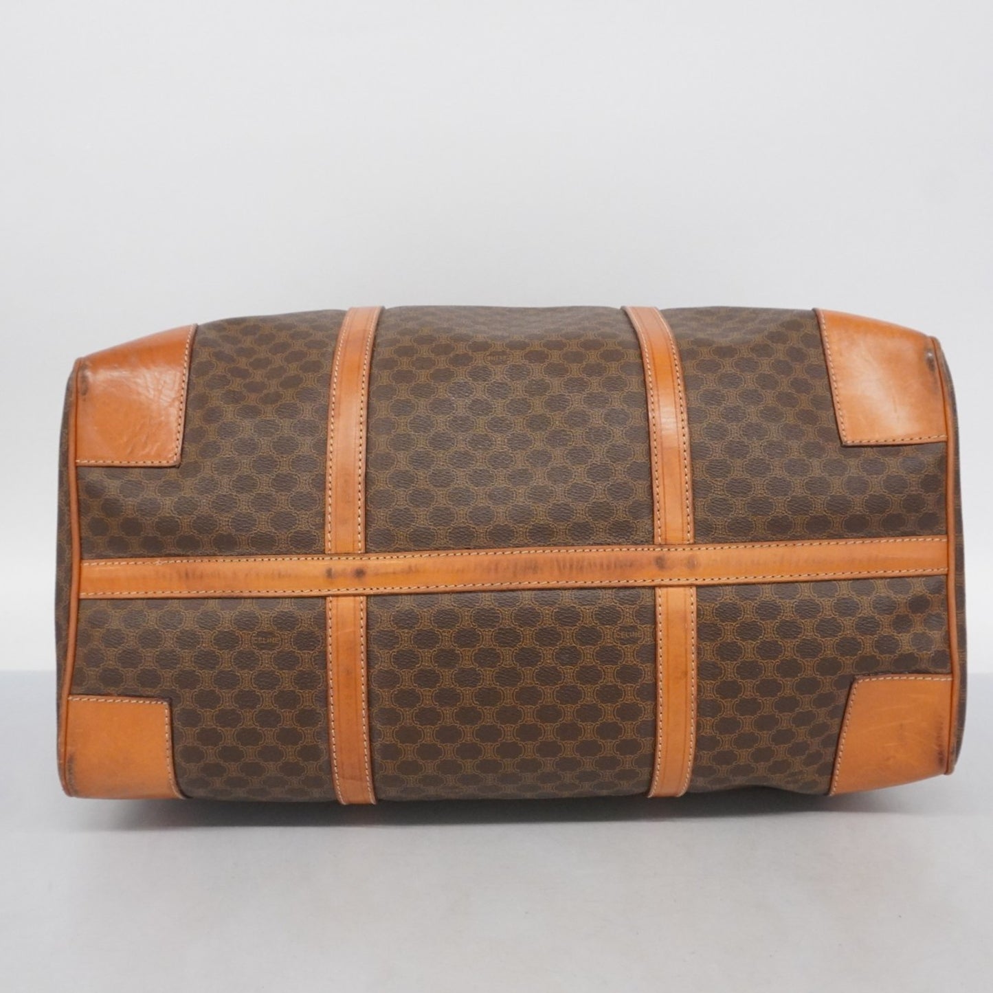 Celine Boston Bag Macadam Brown