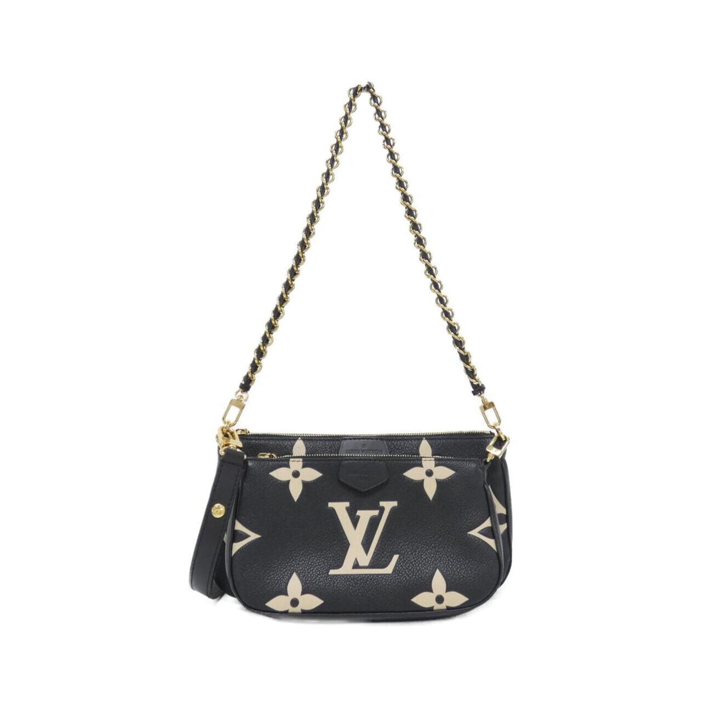 Louis Vuitton Two-Tone Monogram Empreinte Multi Pochette Accessoires Shoulder Bag M45777