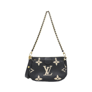 Louis Vuitton Two-Tone Monogram Empreinte Multi Pochette Accessoires Shoulder Bag M45777