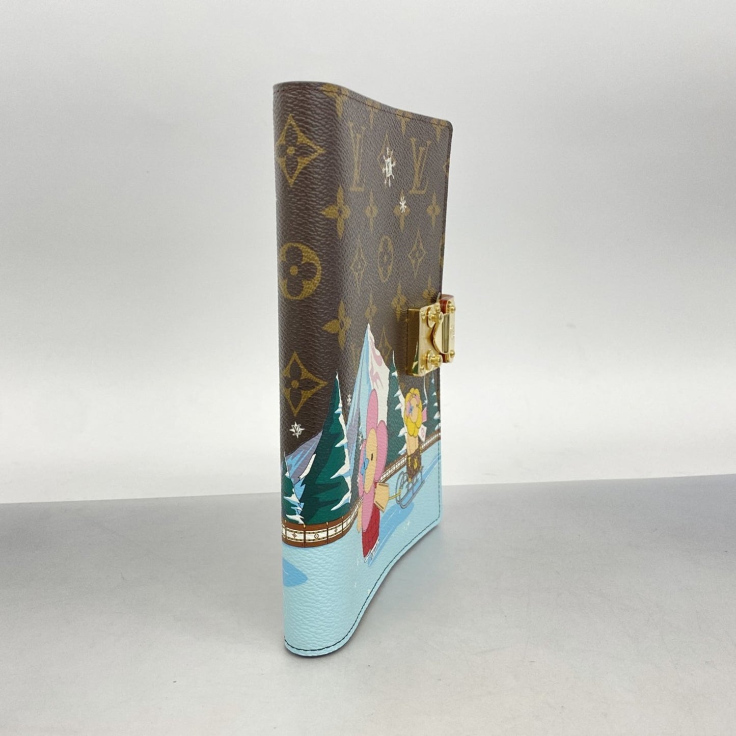 Louis Vuitton Monogram Vivienne Couverture Carne Paul Notebook Cover Gi0942 Brown