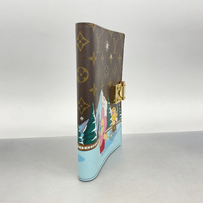 Louis Vuitton Monogram Vivienne Couverture Carne Paul Notebook Cover Gi0942 Brown