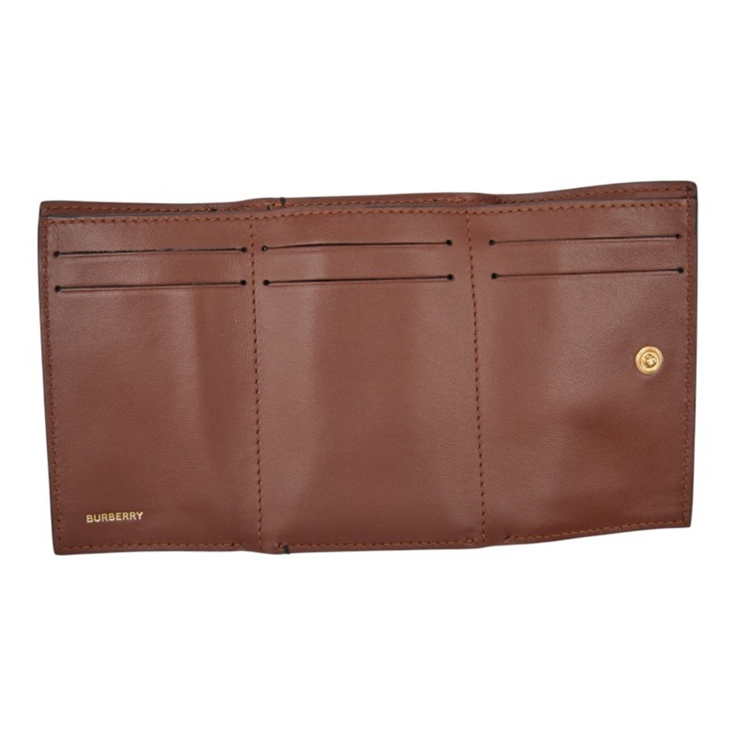 Burberry Icon Stripe Compact Wallet