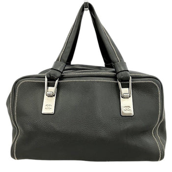 Chanel Lambskin Black Stitch Handbag