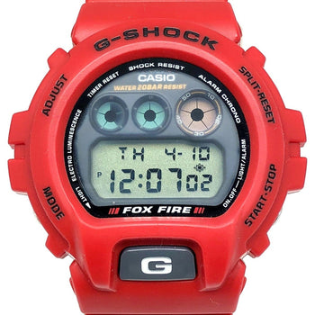 G-Shock Casio Watch Dw-6900H-4 Foxfire Thrasher Model Red Released March 1995 Mikunigaoka Store