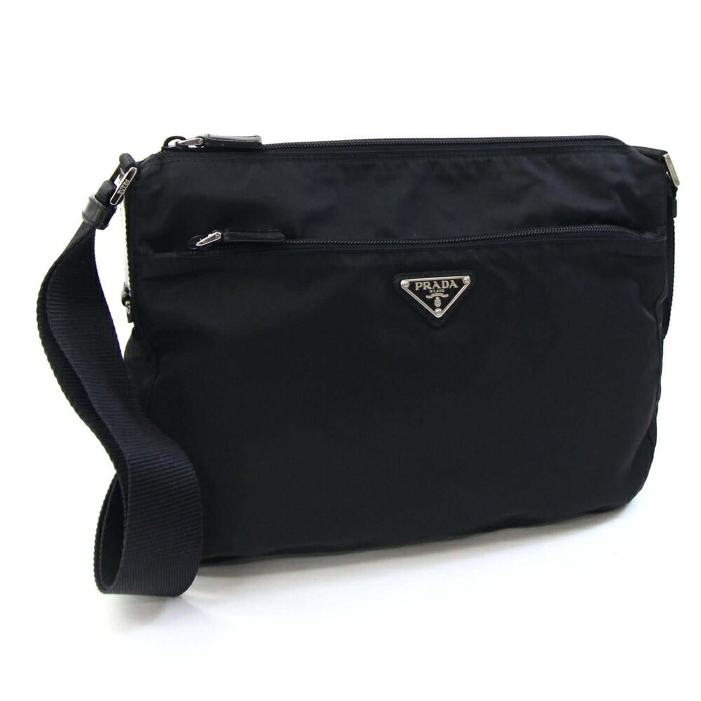 Prada Shoulder Bag Bt0426 Black Nylon