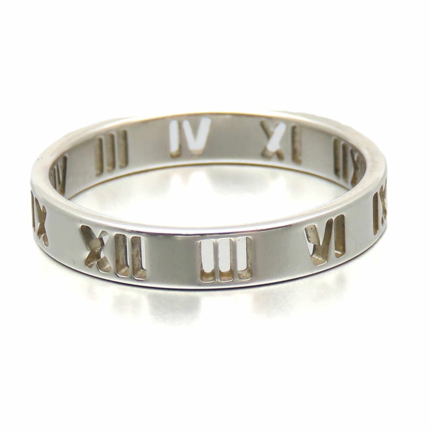 Tiffany & Co. Ring Atlas Silver 925 Approx. 2.1G #16