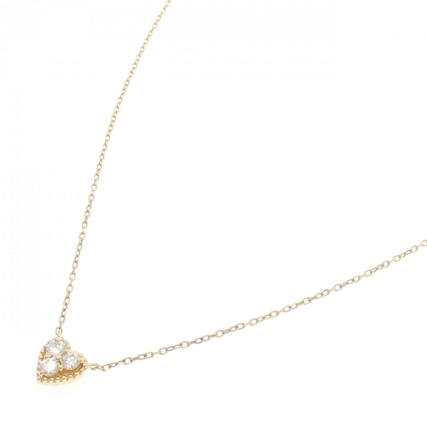 Vendome Aoyama Diamond Necklace 0.12Ct