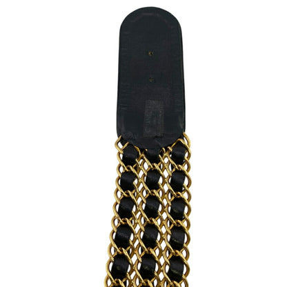 Chanel 3-Chain Belt 70/28 Black
