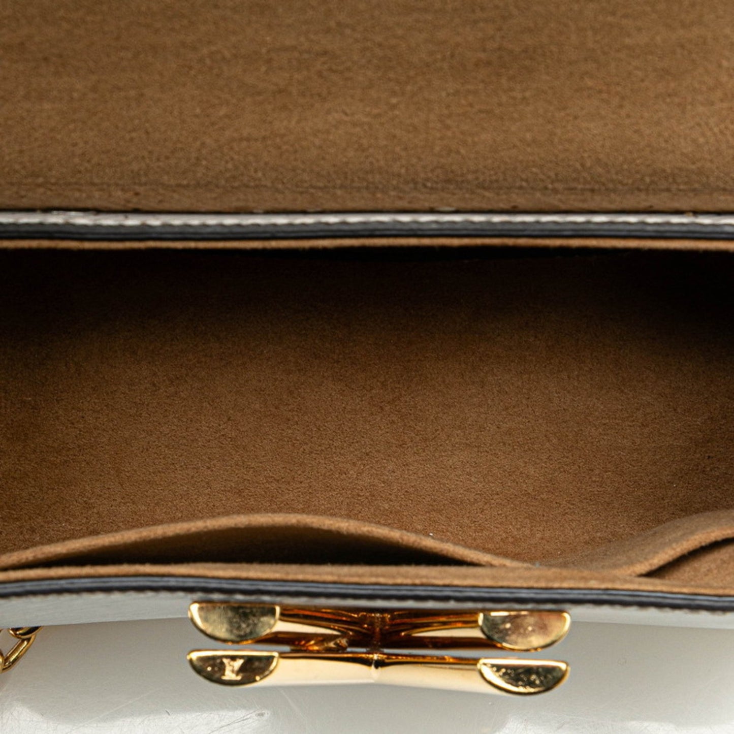 Louis Vuitton Epi Twist Pm Crossbody Chain Shoulder Bag M59886 White Leather