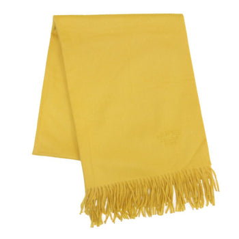 Hermes Hermes Serie Embroidered Cashmere Stole Scarf Made In England Yellow