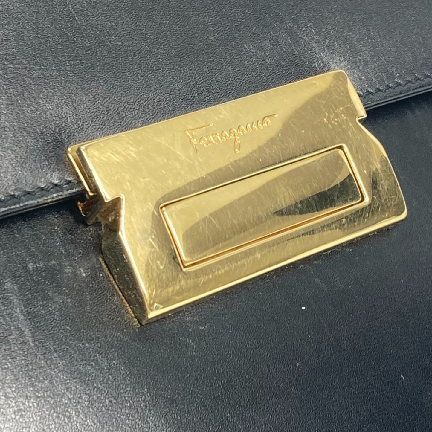 Salvatore Ferragamo Shoulder Bag With Flap