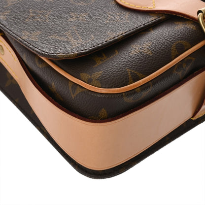 Louis Vuitton Monogram Cartesiere Mm Brown M51253 Men'S/Women'S Canvas Shoulder Bag