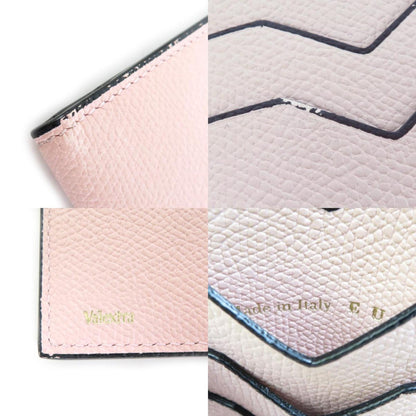 Valextra Card Case Leather Light Pink