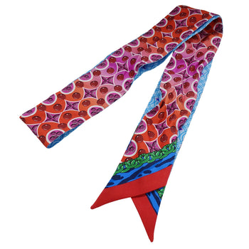 Louis Vuitton Women'S Silk Bandeau Bb Scarf In Bubble Gram Multicolor