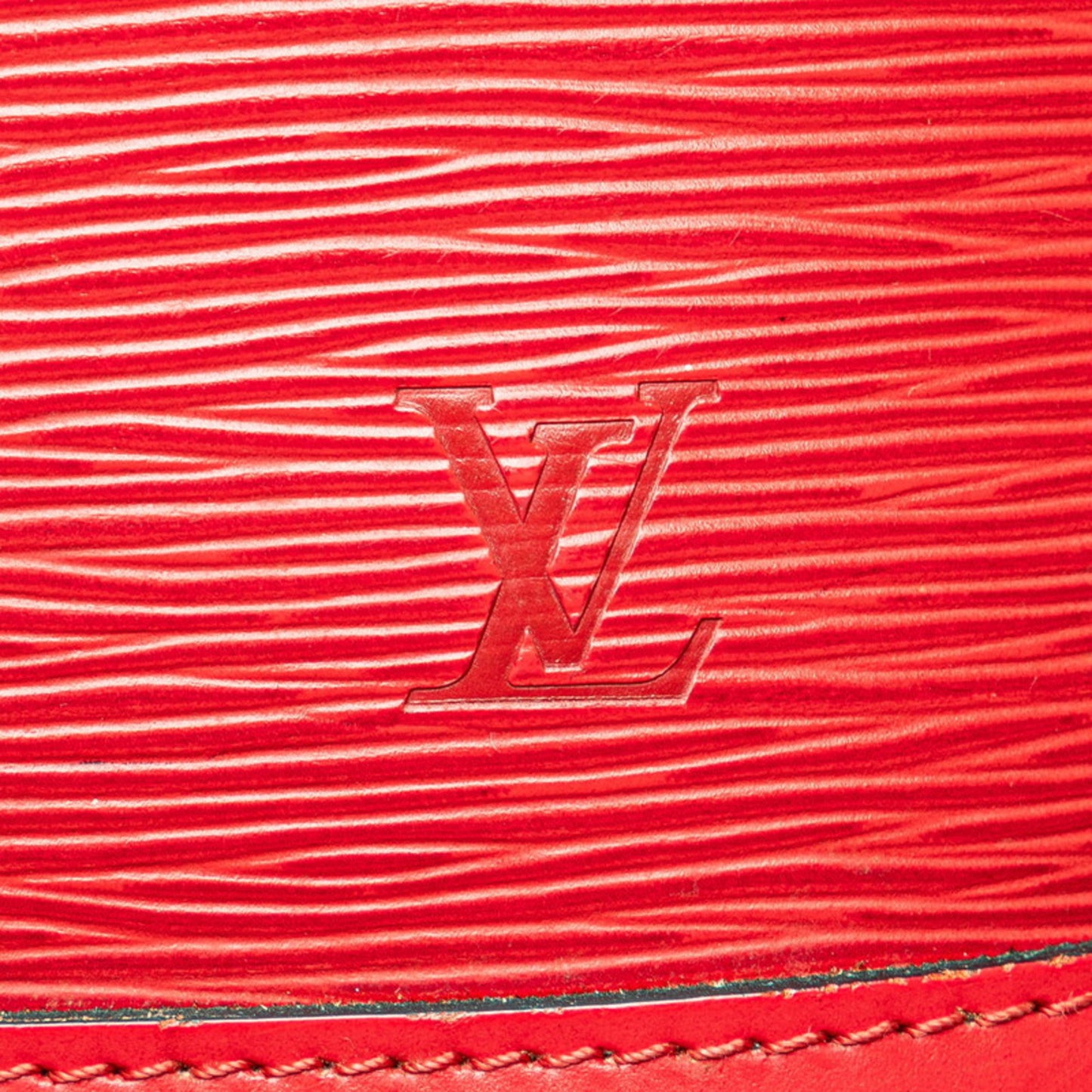 Louis Vuitton Epi Alma Handbag M52147 Castilian Red Leather