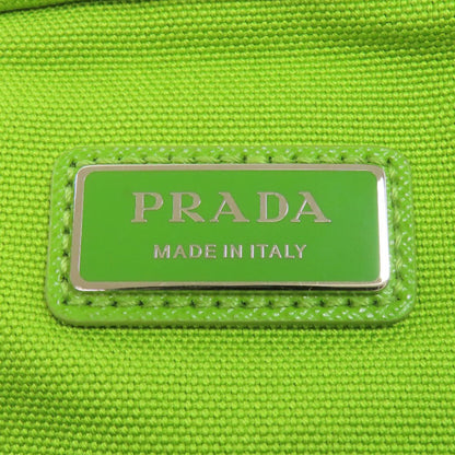 Prada 2Vh147 Logo Shoulder Bag Canvas